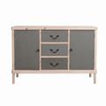 Credenza in legno di pino ed mdf Elisabetta 120X40H80 