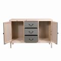 Credenza in legno di pino ed mdf Elisabetta 120X40H80 