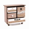 Portagioie in legno e juta Home 24X11H24