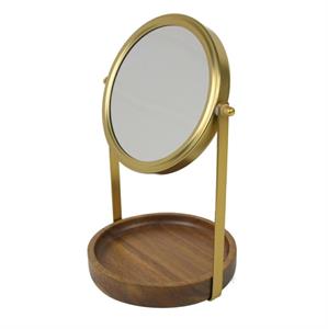 Specchio da tavolo girevole con appoggio Ø16H28 