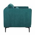 Poltrona in tessuto verde Gina  82X84H85 