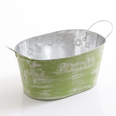 VASCHETTA LATTA VERDE 2M 35X24H17 MADE IN CHINA