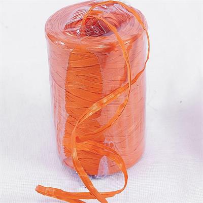 ROCCHETTO RAFIA PVC ARANCIO (200MT)