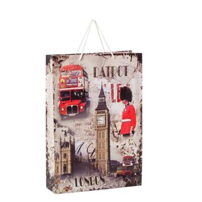 Shopper London 32.5X10H47 in confezione da 5