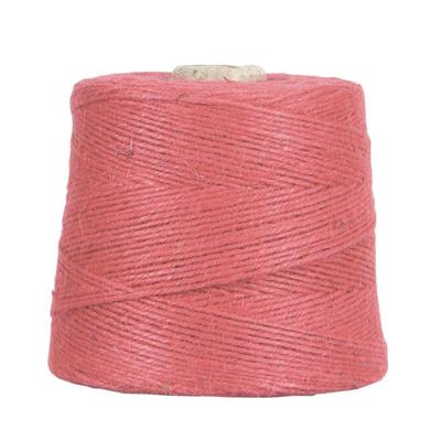 Rocchetto di juta rosa in confezione da 1 kg 