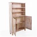 Credenza in teak bianco anticato 103X27H175