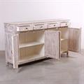 Credenza in mango sbiancata 180X45H100 