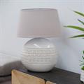 Lampada in ceramica decorata 40H56 