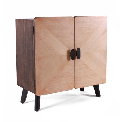 Credenza in legno e ferro 100X36H88 