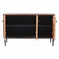 Credenza a tre ante in legno Merida 120X40H76 