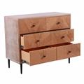 Credenza in legno sei cassetti Merida 90X40H76 